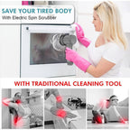 Cordless Electric Spin Scrubber