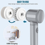 Cordless Electric Spin Scrubber