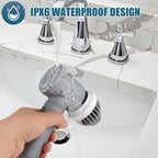 Cordless Electric Spin Scrubber